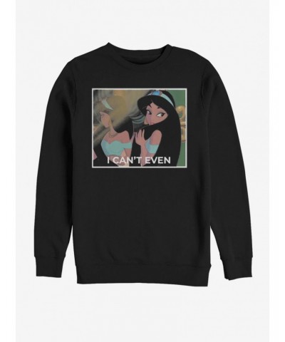 Disney Aladdin Jasmine Can't Even Sweatshirt $18.08 Sweatshirts