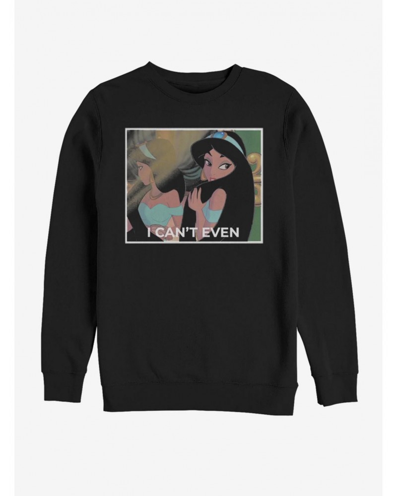 Disney Aladdin Jasmine Can't Even Sweatshirt $18.08 Sweatshirts