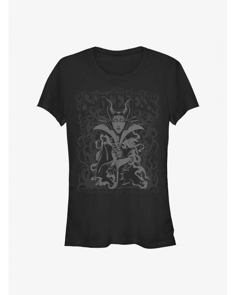 Disney Villains The Sorceress Girls T-Shirt $8.72 T-Shirts