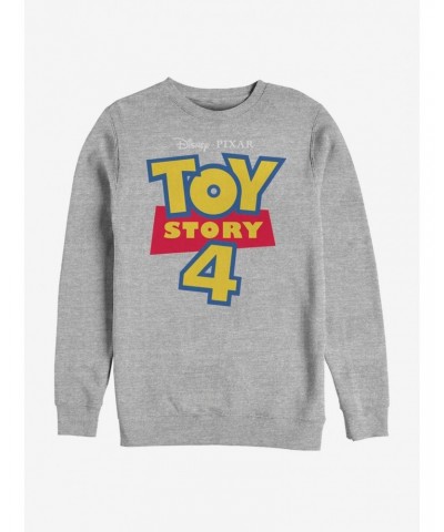 Disney Pixar Toy Story 4 Full Color Logo Sweatshirt $12.92 Sweatshirts