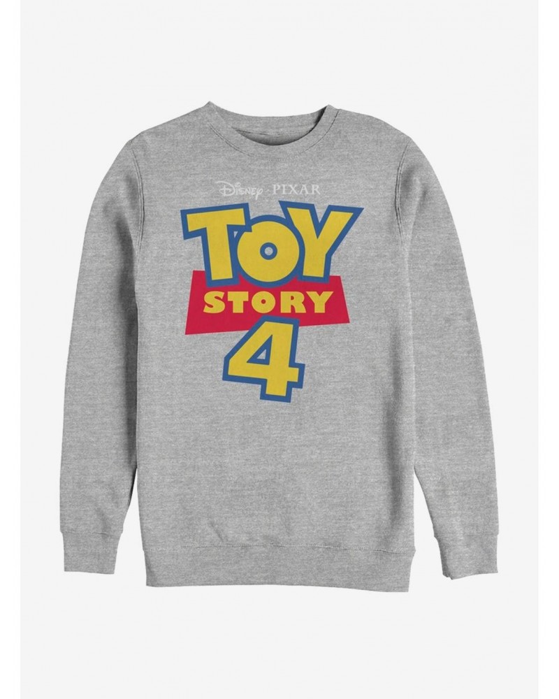 Disney Pixar Toy Story 4 Full Color Logo Sweatshirt $12.92 Sweatshirts