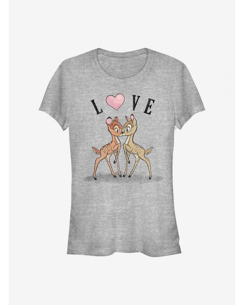 Disney Bambi Love Girls T-Shirt $9.46 T-Shirts