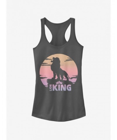 Disney The Lion King 2019 Sunset Logo Girls Tank $9.21 Tanks