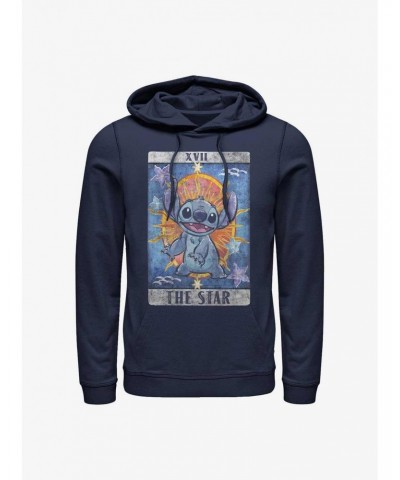 Disney Lilo & Stitch The Star Tarot Card Hoodie $21.10 Hoodies