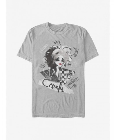 Disney Cruella Artsy Cruella T-Shirt $8.84 T-Shirts