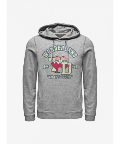 Disney Alice In Wonderland Tweedle Collegiate Hoodie $19.31 Hoodies