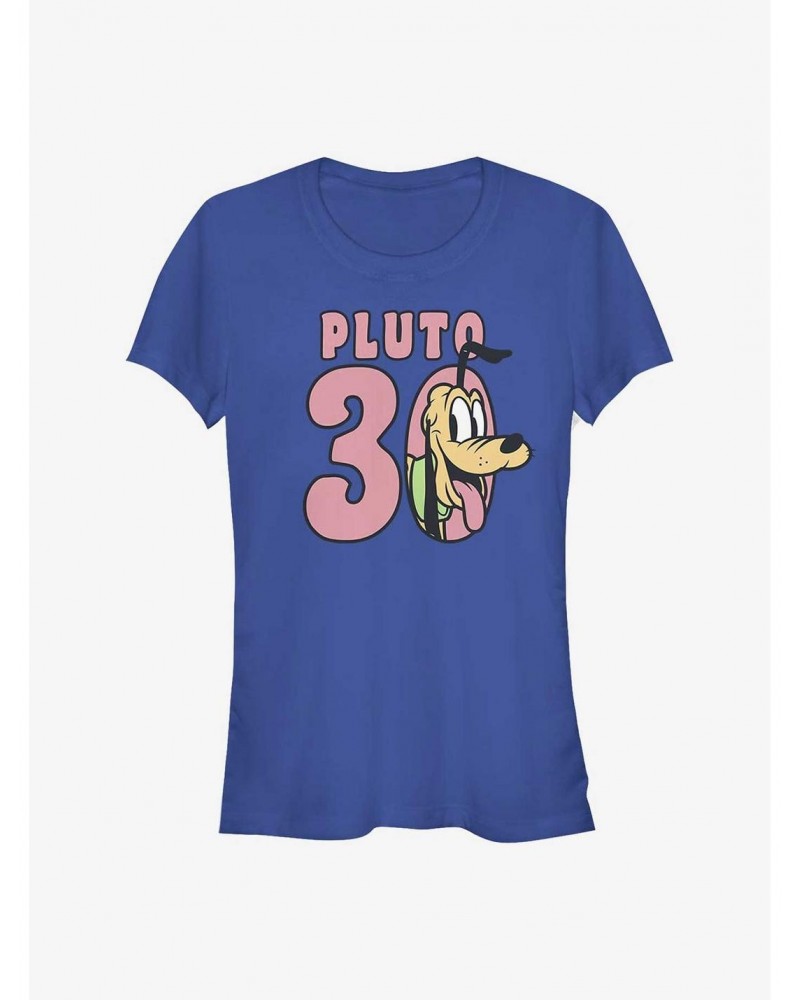 Disney Pluto Smiles Girls T-Shirt $9.46 T-Shirts