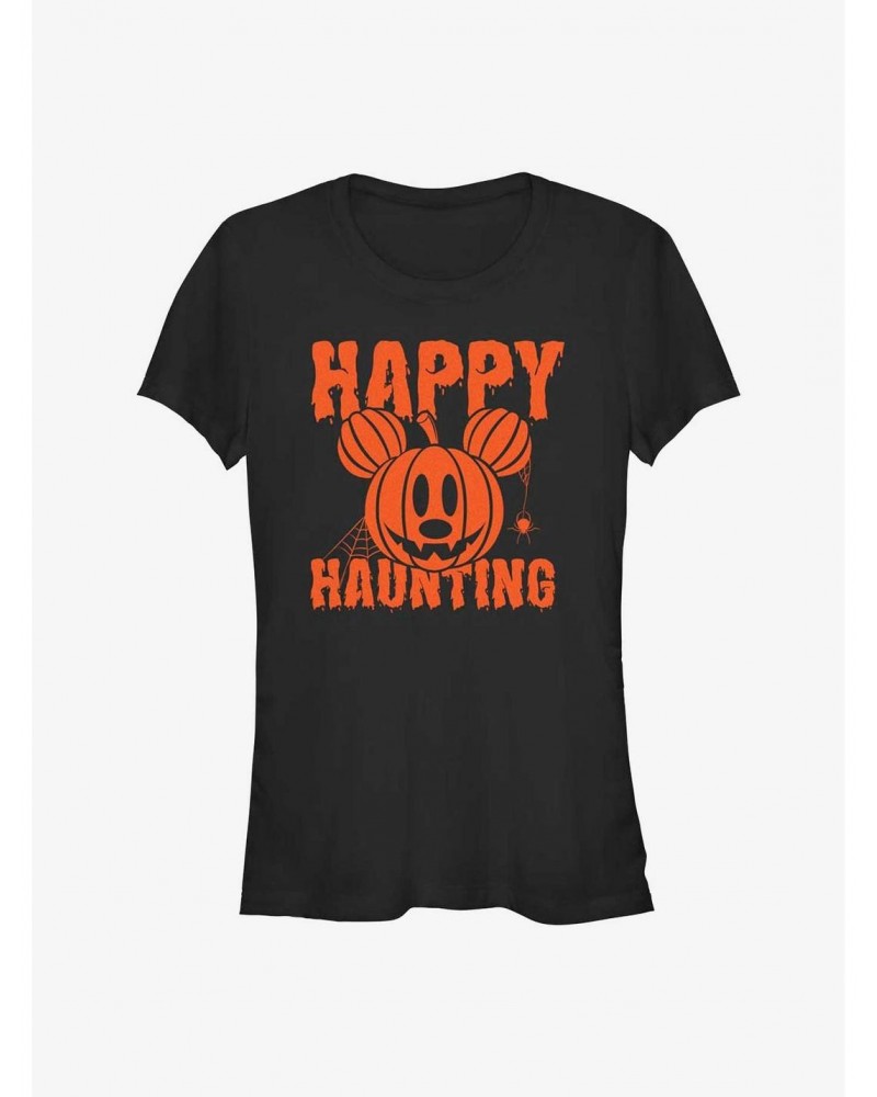 Disney Mickey Mouse Happy Haunting Girls T-Shirt $7.47 T-Shirts