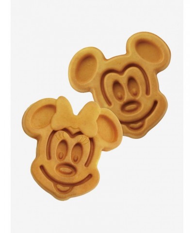 Disney Mickey Mouse And Minnie Mouse Double Flip Waffle Maker $47.95 Makers