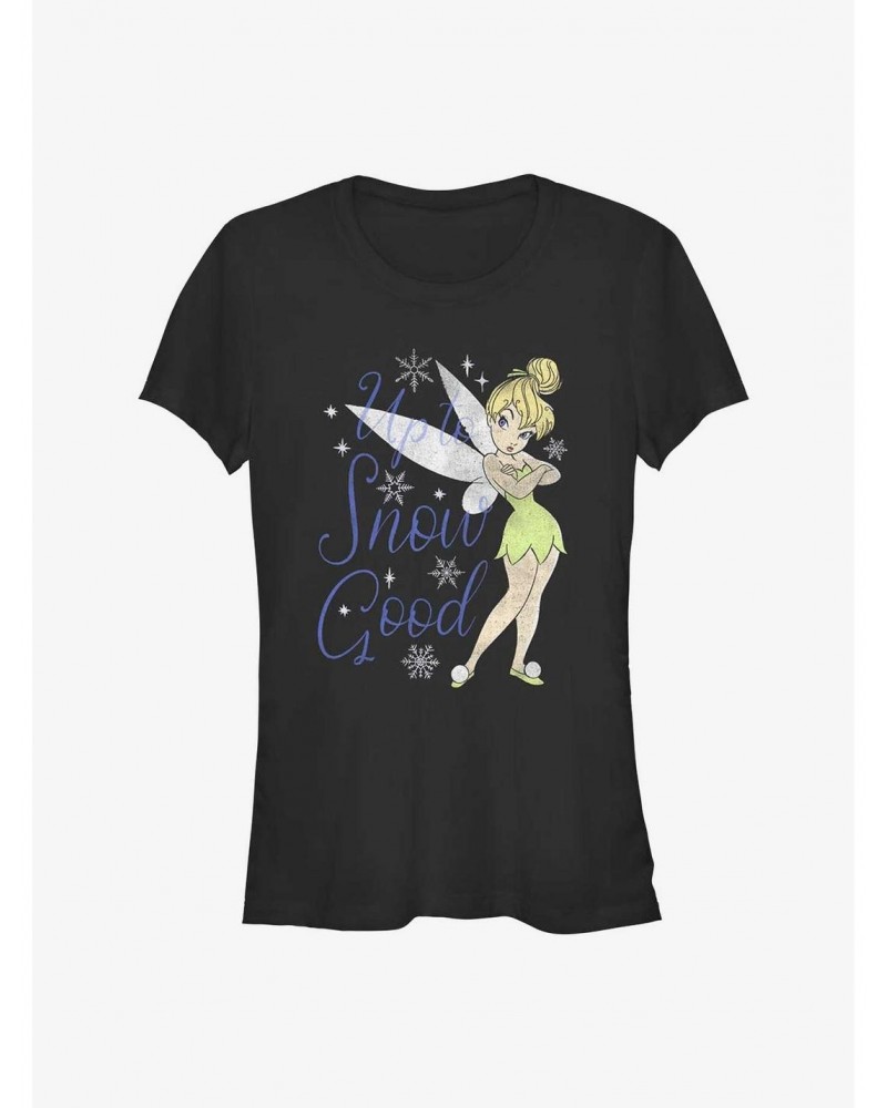 Disney Tinker Bell Up To Snow Good Girls T-Shirt $12.45 T-Shirts