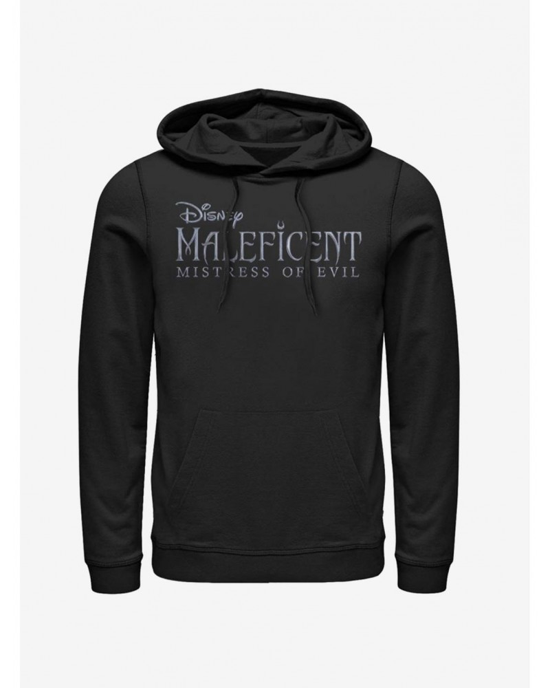 Disney Maleficent: Mistress Of Evil Movie Title Hoodie $21.10 Hoodies