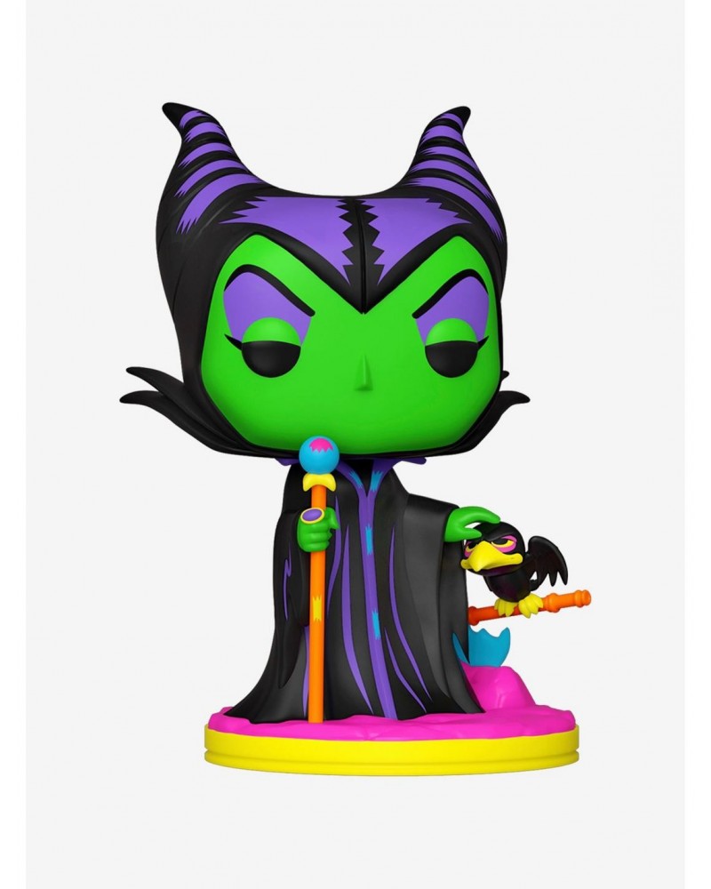 Disney Villains Pop! Maleficent (Blacklight) Vinyl Figure $5.07 T-Shirts