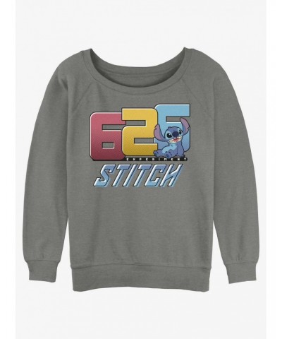 Disney Lilo & Stitch Experiment 626 Girls Slouchy Sweatshirt $12.18 Sweatshirts