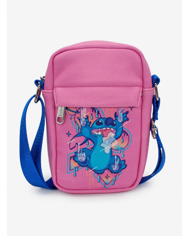 Disney Lilo & Stitch Sliding In Space Crossbody $11.49 Crossbody