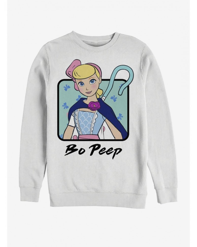 Disney Pixar Toy Story 4 Bo Peep Cloak White Sweatshirt $18.08 Sweatshirts