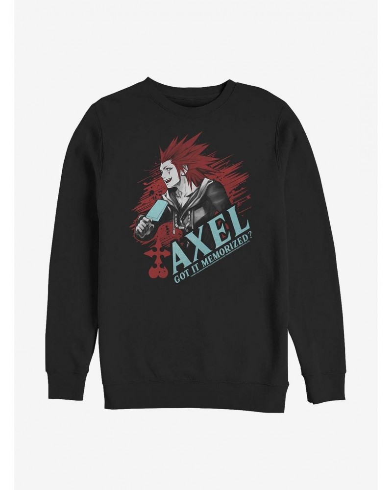 Disney Kingdom Hearts Axel Crew Sweatshirt $11.81 Sweatshirts