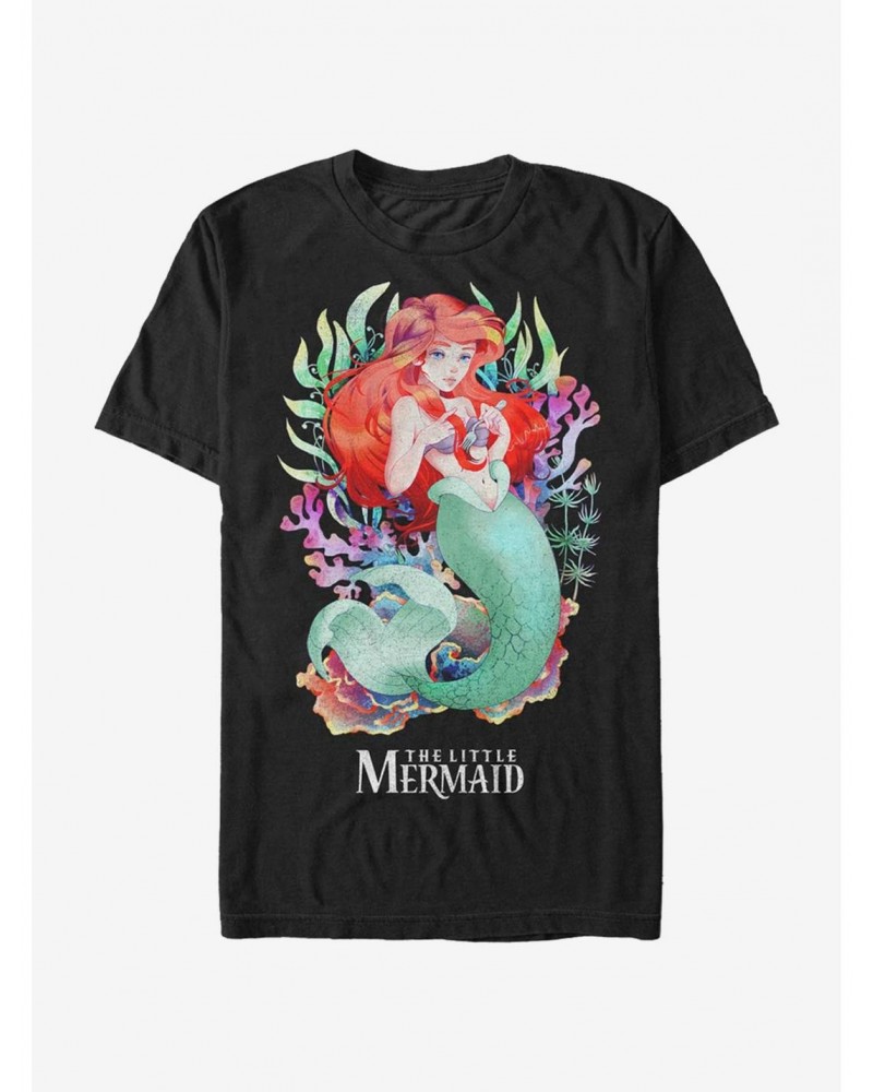 Disney Little Mermaid Anime T-Shirt $7.65 T-Shirts