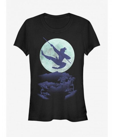 Disney Mulan Warrior Shadow Girls T-Shirt $10.96 T-Shirts