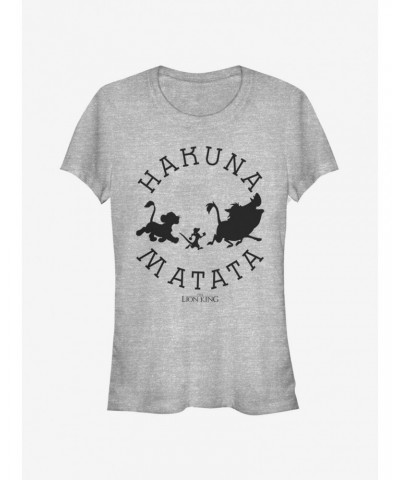 Disney The Lion King Hakuna Round Girls T-Shirt $8.22 T-Shirts