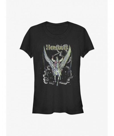 Disney Hercules Distressed God of Strength Girls T-Shirt $7.97 T-Shirts