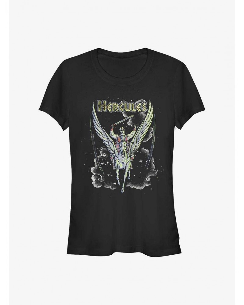 Disney Hercules Distressed God of Strength Girls T-Shirt $7.97 T-Shirts