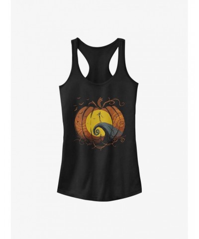 Disney The Nightmare Before Christmas Hypnotic Jack and Sally Tank $10.49 Tanks