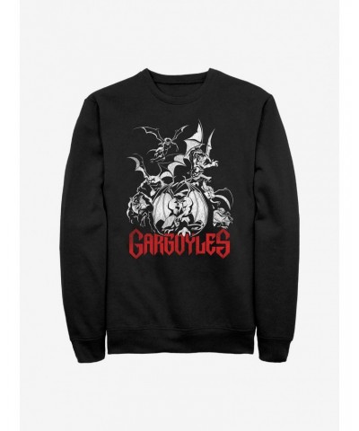 Disney Gargoyles Group Crew Sweatshirt $12.92 Sweatshirts