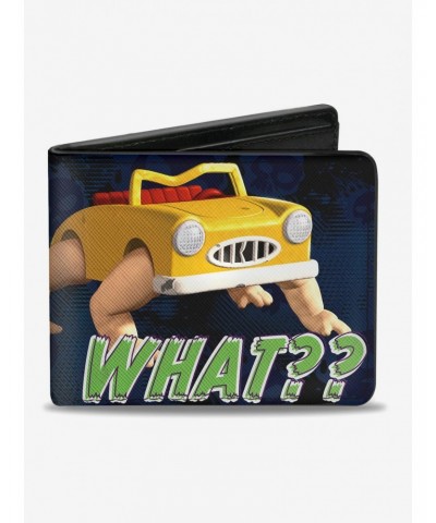 Disney Pixar Toy Story Walking Car and Sids Flaming Skull Bifold Wallet $8.99 Wallets