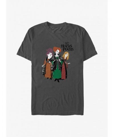 Disney Hocus Pocus Mary, Winnie, and Sarah Logo T-Shirt $7.41 T-Shirts