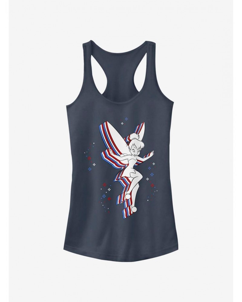 Disney Tinker Bell Tink Americana Girls Tank $8.22 Tanks