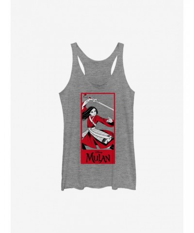 Disney Mulan Live Action Fighting Spirit Girls Tank $12.69 Tanks