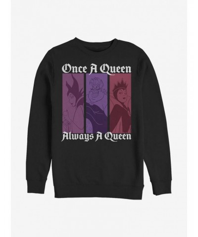 Disney Villains Queen Color Crew Sweatshirt $11.44 Sweatshirts