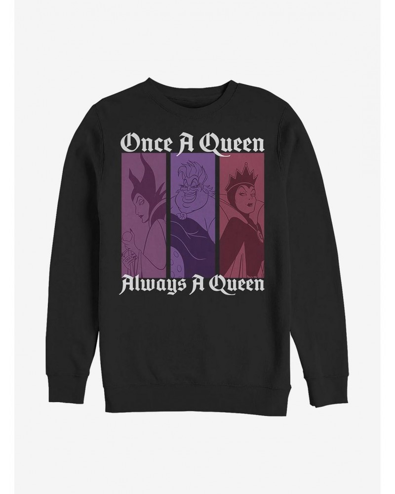 Disney Villains Queen Color Crew Sweatshirt $11.44 Sweatshirts