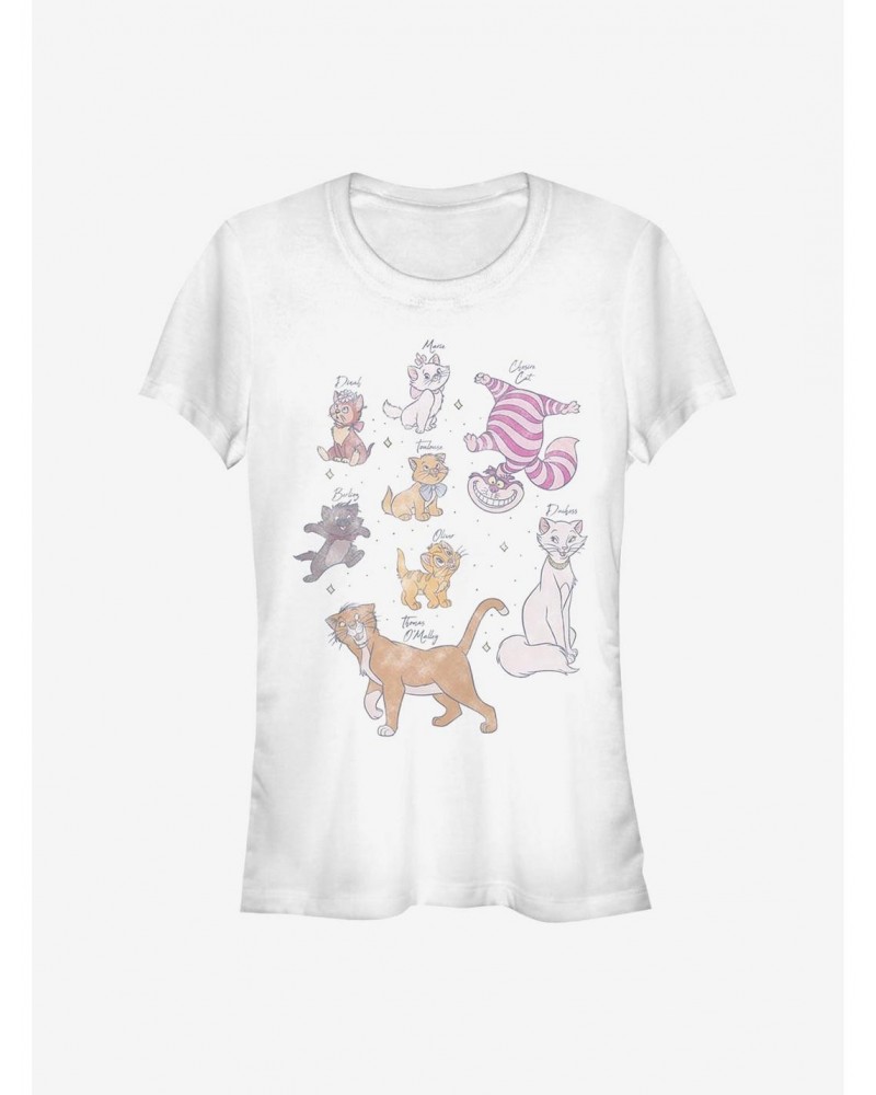 Disney Classic Kitties Girls T-Shirt $9.21 T-Shirts