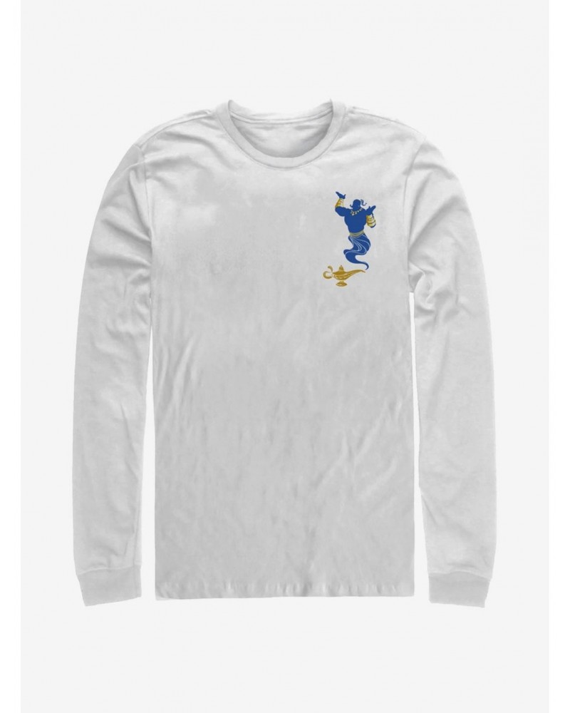 Disney Aladdin 2019 Pocket Lamp Long-Sleeve T-Shirt $14.48 Merchandises