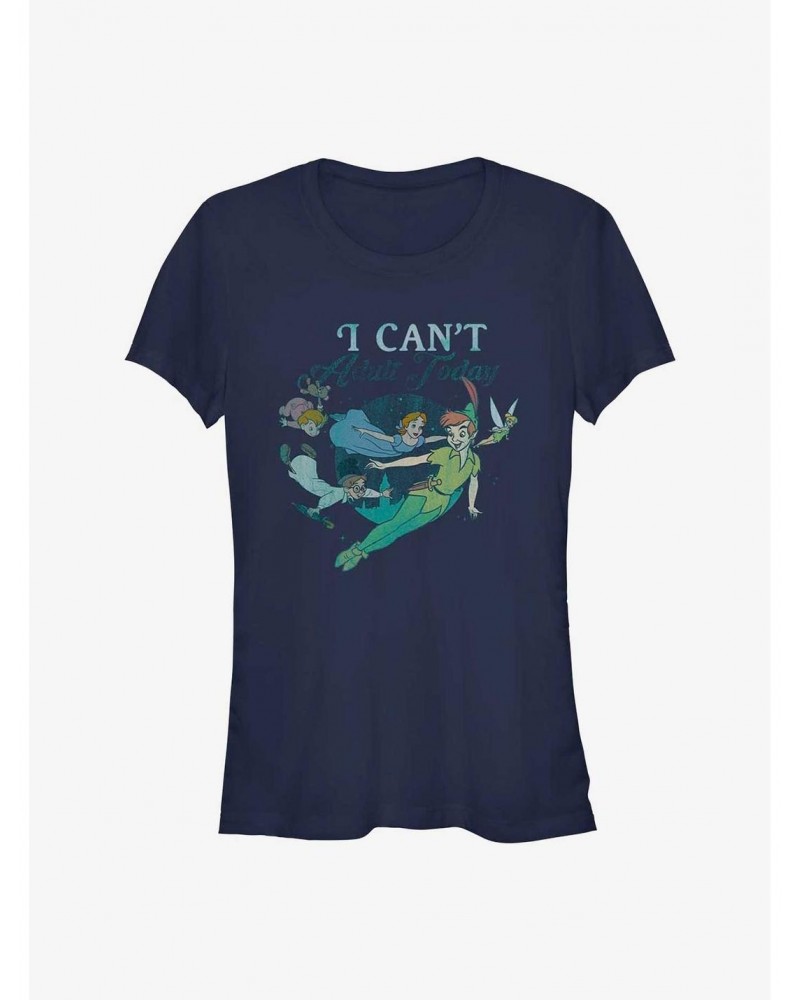 Disney Peter Pan Can't Adult Girls T-Shirt $10.71 T-Shirts