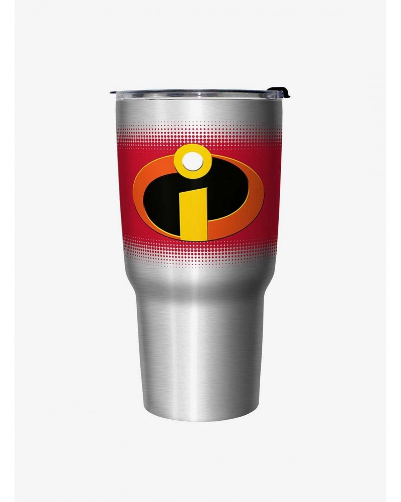 Disney Pixar The Incredibles Logo Travel Mug $11.36 Mugs