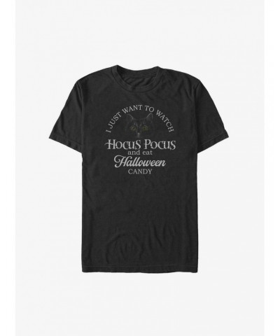 Disney Hocus Pocus Watch Hocus Pocus and Eat Candy Big & Tall T-Shirt $13.75 T-Shirts