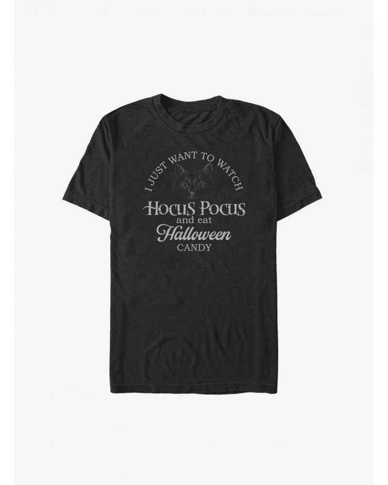 Disney Hocus Pocus Watch Hocus Pocus and Eat Candy Big & Tall T-Shirt $13.75 T-Shirts