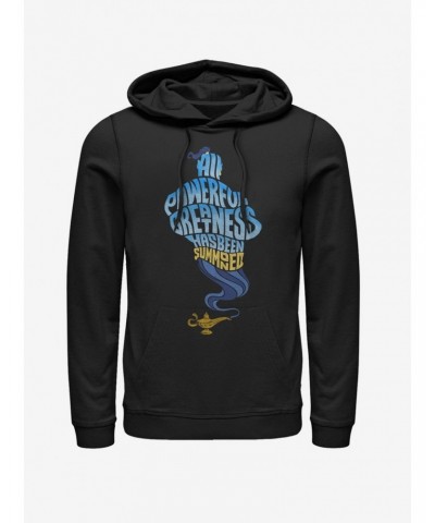 Disney Aladdin 2019 All Powerful Genie Hoodie $20.65 Hoodies