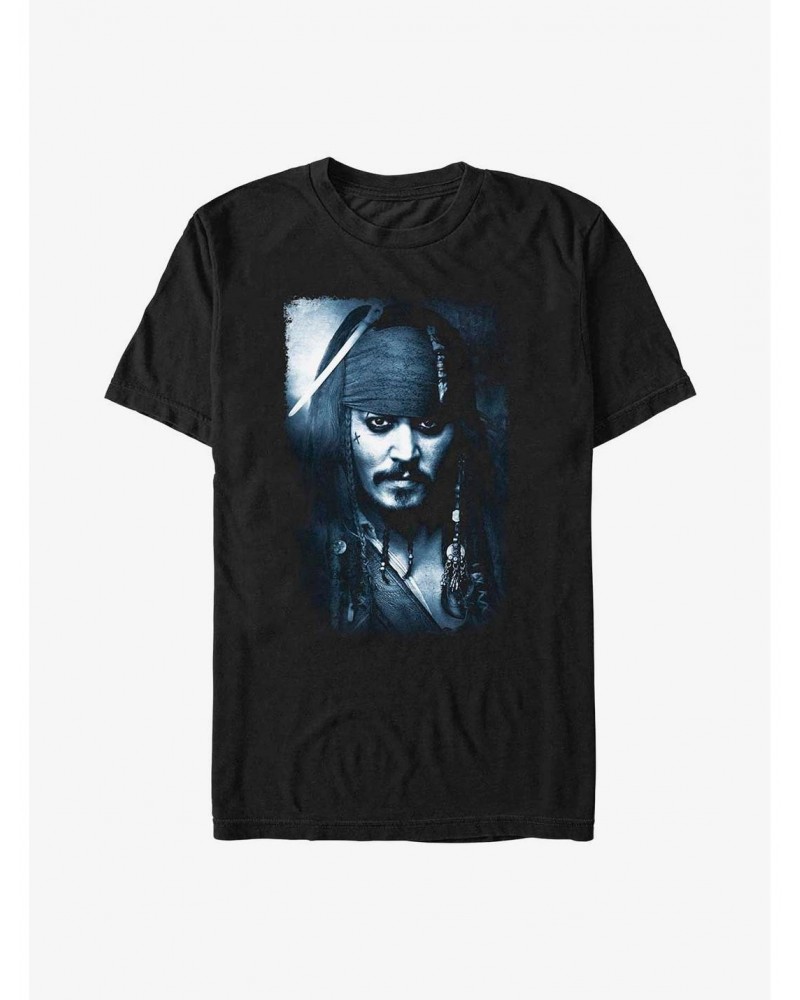 Disney Pirates of the Caribbean Captain Jack T-Shirt $9.32 T-Shirts