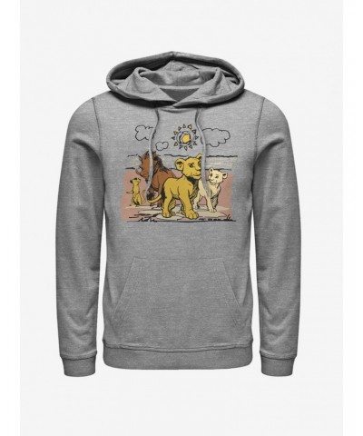 Disney The Lion King 2019 Hakuna Group Hoodie $13.47 Hoodies