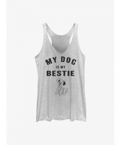 Disney 101 Dalmatians Patch Is My Bestie Girls Tank $9.32 Tanks