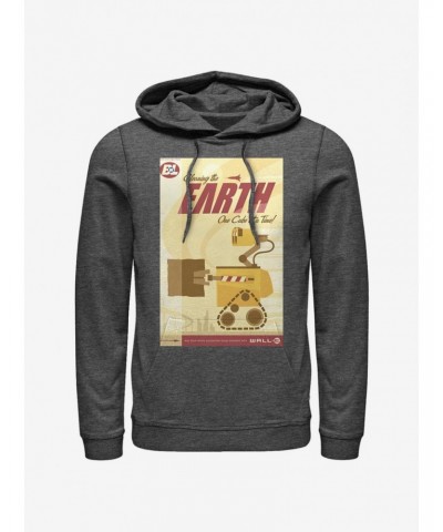 Disney Pixar Wall-E Cleaning The Earth Poster Hoodie $18.41 Hoodies