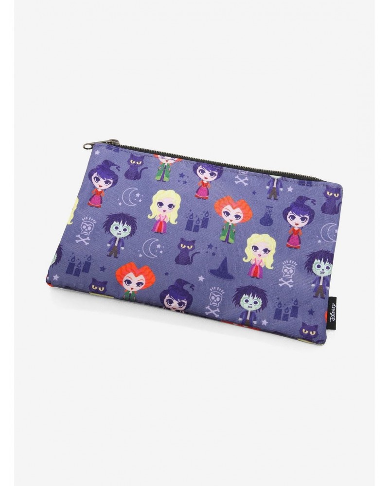 Loungefly Disney Hocus Pocus Chibi Characters Makeup Bag $4.39 Bags