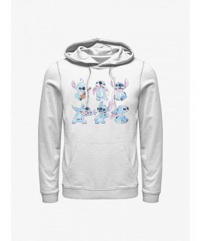 Disney Lilo & Stitch Faces Of Stitch Hoodie $19.76 Hoodies