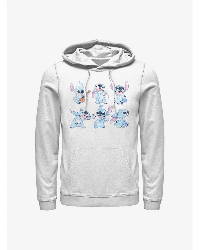 Disney Lilo & Stitch Faces Of Stitch Hoodie $19.76 Hoodies