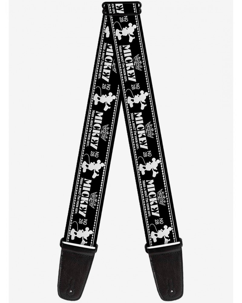 Disney Mickey Mouse Need A Hug I'm Your Guy Guitar Strap $10.46 Guitar Straps