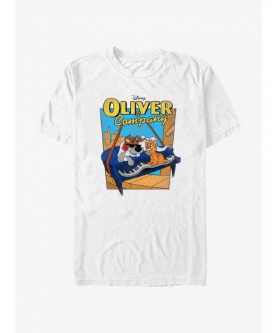 Disney Oliver & Company Piano T-Shirt $11.95 T-Shirts