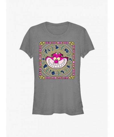 Disney Alice In Wonderland Radiate Madness Cheshire Girls T-Shirt $11.21 T-Shirts